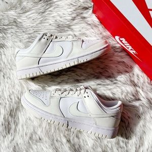 Nike dunk low retro white sail coconut milk